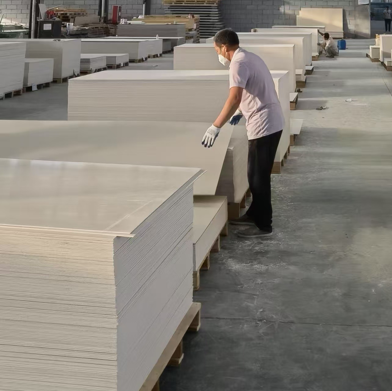 玻镁防火板基板